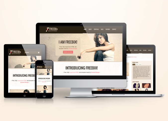 Free Responsive Site Template
