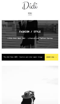 Fashion WordPress Theme
